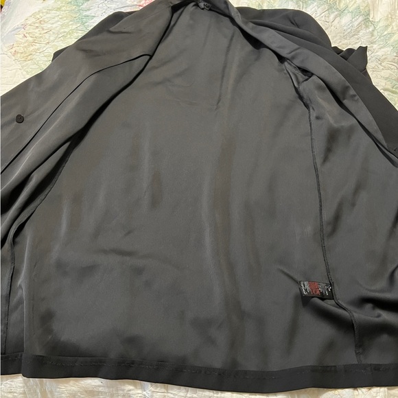 Topshop Satin Trim Black Blazer Dress 12 - Picture 6 of 11